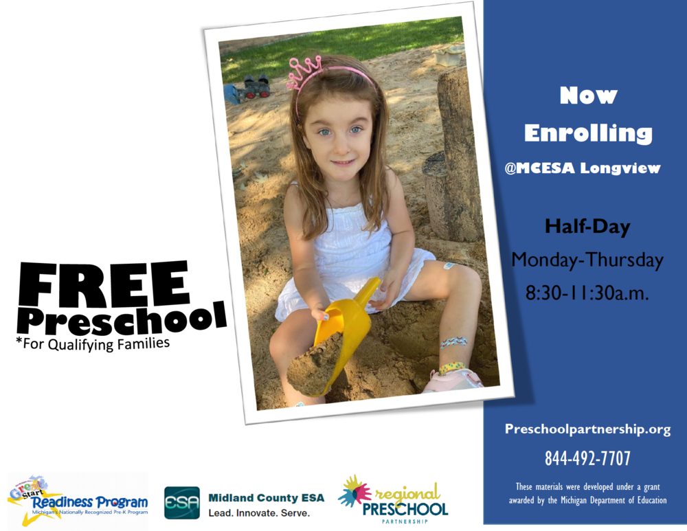GSRP Free Preschool Flyer