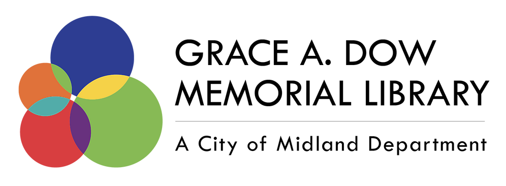 Grace A. Dow Memorial Library Logo