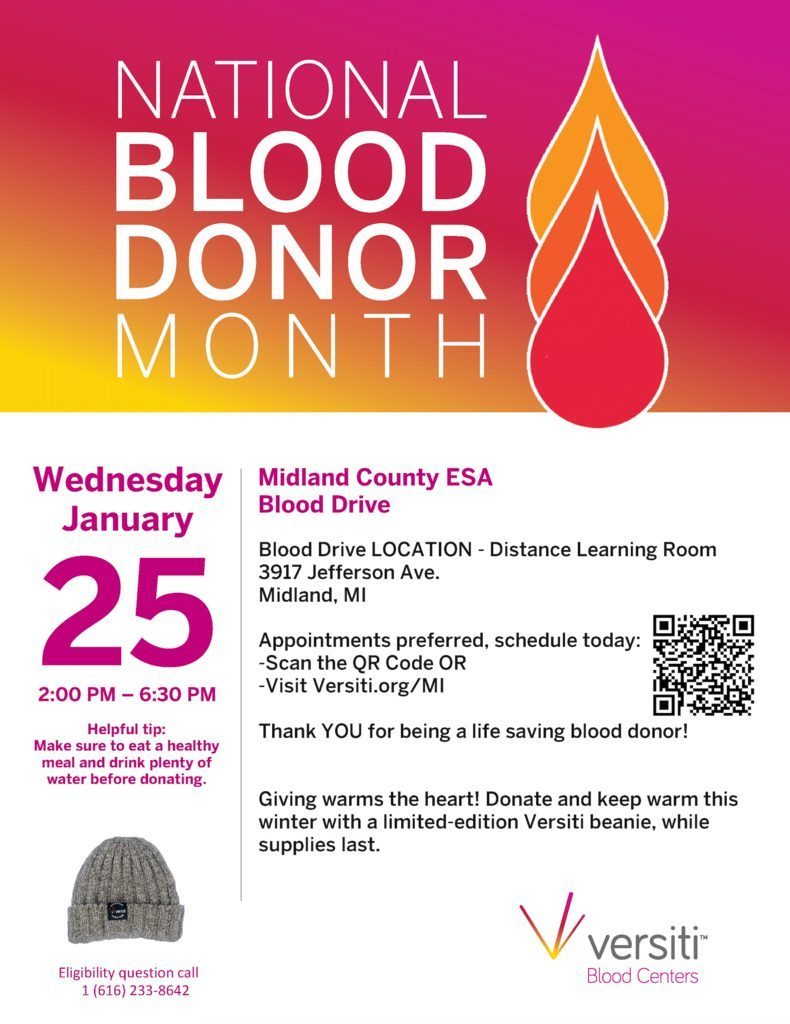 Blood Drive Flyer
