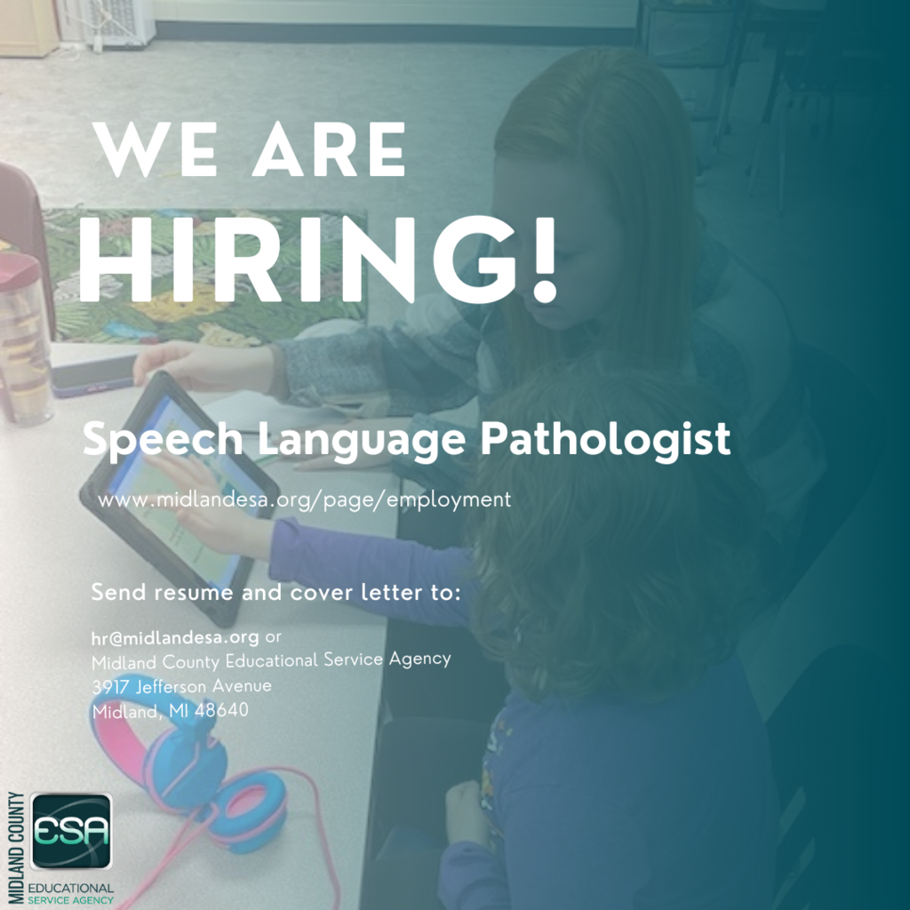 Speech Language Pathologist Job Posting